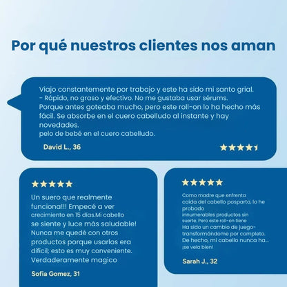 Daynava™ Roll-On para el Crecimiento del Cabello