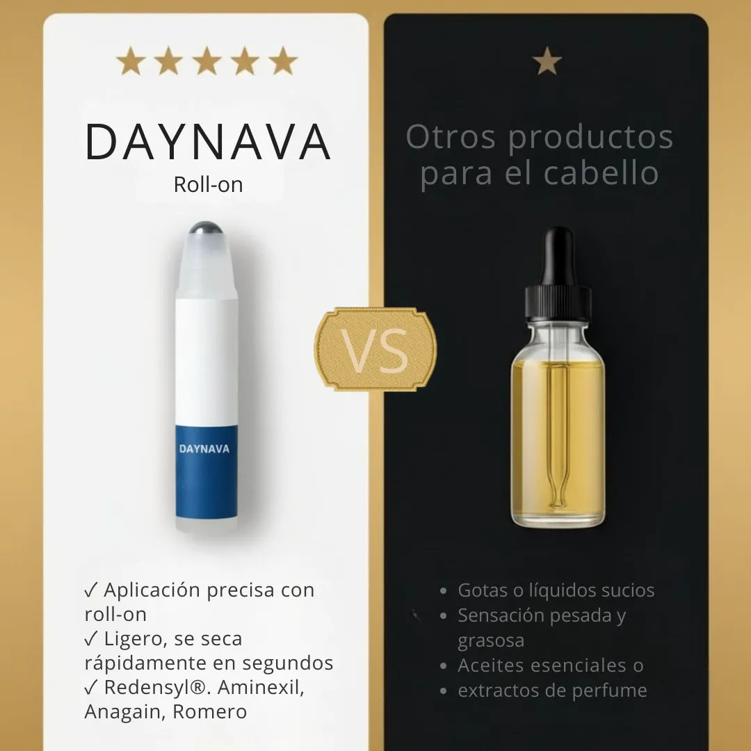 Daynava™ Roll-On para el Crecimiento del Cabello